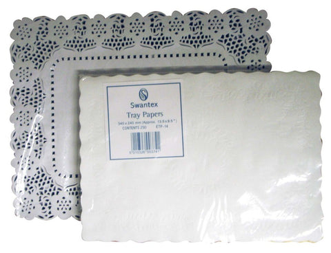 Tray Papers 10 x 14.5 White 1000