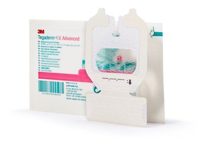 Tegaderm I.V.  Securement Dressing 3.8X4.5C - Pack of 100