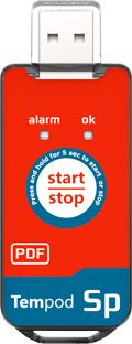 Tempod SP USB Data Logger - Single Use [Pack of 1]