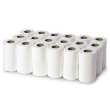 200 Sheet Toilet Rolls - 2ply White Compostable