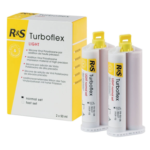 R&S Turboflex: Light Fast Set (2 x 50ml) + 12 Tips