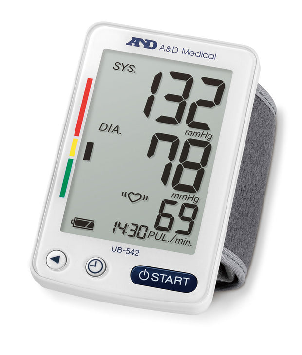 A&D Medical UB-542XL Wrist Blood Pressure Monitor (UB-542)
