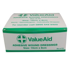 Value Aid Adhesive Wound Dressings - 25 Pcs per Pack