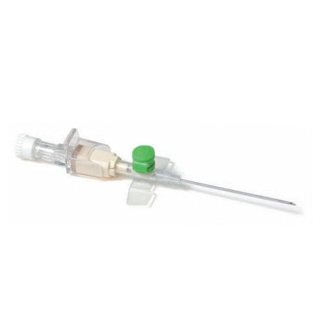 Surshield Versatus Winged and Ported IV Cannula - 18G x 32mm x 50