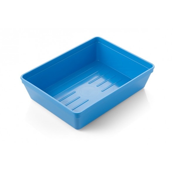 Instrument Tray - Solid Ribbed Base 200 x 150 x 51mm - Single