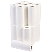 Essentials White Couch Roll 10" - 2ply - 40m x 250mm - Case of 18
